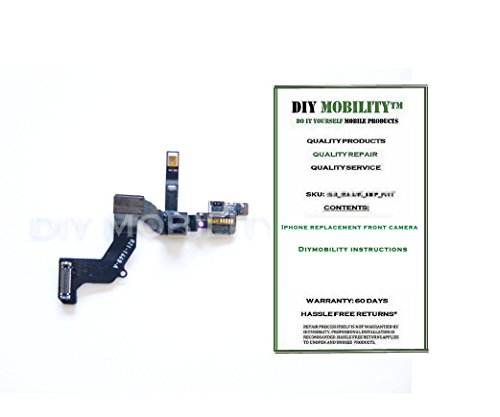 iPhone 5 Replacement Front Face 1.2MP Camera with Proximity Light Sensor Motion Flex Cable - DIYMOBILITY
