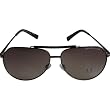 A|X Classic Aviator Sunglasses - Armani Exchange Adult Full Rim Sports Eyewear - Brown Havana/Brown Shaded