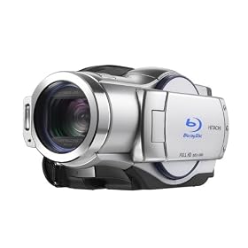 Hitachi DZ-BD70AF BluRay 5.3MP DVD High Definition Camcorder with 10x Optical Zoom