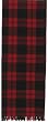 Durable Hand Woven 100% Cotton Plaid Table Runners 12x72 Inches Set of Two