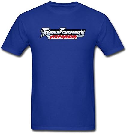 WUJIXIAN Men's Transformers T Shirt XXL Royal Blue