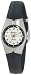 Armitron Women's 25-6355SIL Black and Silver-Tone Easy to Read Sport Watch