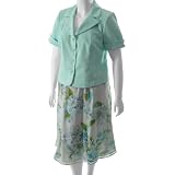 Danny & Nicole Plus Size 2pc Jacket and Skirt Set