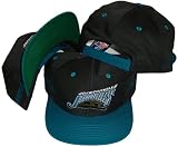 Jacksonville Jaguars Black/Teal Two Tone Plastic Snapback Adjustable Plastic Snap Back Hat / Cap