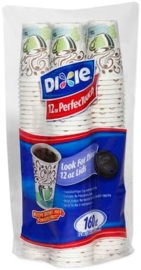 Dixie PerfecTouch Hot Cups - 12 oz./100 ct.