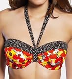 Freya Flamingo Underwire Bandeau Bikini Top (AS3149) 36FF/Lipstick