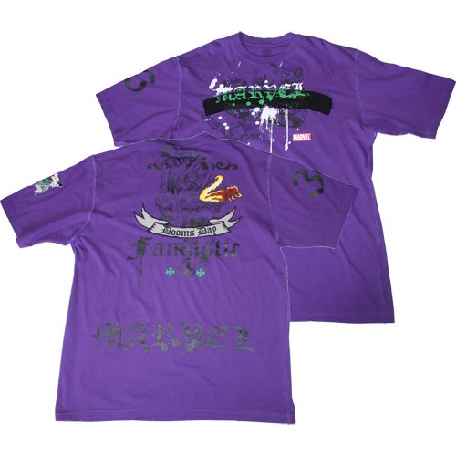  Fantastic Four Doom's Day Men's Urban/Oversized T-Shirt