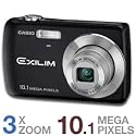 Casio EX-Z33BK 10.1MP Digital Camera with 3x Optical Zoom and 2.5 inch LCD (Black)