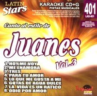 Canta Al Estilo De Juanes Vol.3