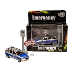 Kids Globe 510630 - Volvo V70 Die Cast Polizei mit Blitzger�t