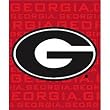 Georgia Bulldogs Fleece NCAA Blanket (031 Series) by Northwest (50x60)