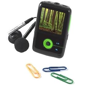 Creative ZEN V 2GB MP3 Player with Colour Screen - Black/Green