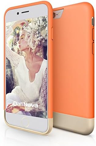 iPhone 6 Plus/6s plus Case, DaliNova [Vibrance Series] Protective Soft-Interior Scratch Protection Metallic Finished Base with Vibrant Trendy Color Slider Style Hard Cases