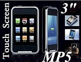 New 2GB 3 QVGA screen display (16:9) Touch Screen MP5 MP4 Mp3 GAME RMVB RM Player + support mini SD card to extend+ MIC and FM recording function