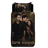 Twilight New Moon Black Single Duvet Cover Set OFFICIAL