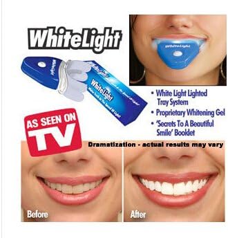 Dental White light teeth whitener Teeth Whitening Whitelight Fast-working brightening whiten complete set