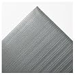 Ribbed Vinyl Anti-Fatigue Mat, 3/8" Ribbed Surface, 27"x36", Gray CWNFJS736GY