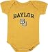 Baylor Bears Newborn/Infant Gold Big Fan Creeper
