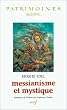 Messianisme et Mystique