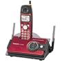 Panasonic KX-TG5428R 5.8 GHz FHSS GigaRange  Shock and Splash Resistant Digital Cordless Telephone