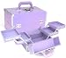 Purple Makeup Train Case