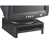 Adjustable Monitor Stand, Graphite Black