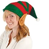 Felt Elf Hat w/Ears Party Accessory (1 count) (1/Pkg)