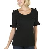 Juniors Xhilaration® Bib Top with Zipper - Ebony