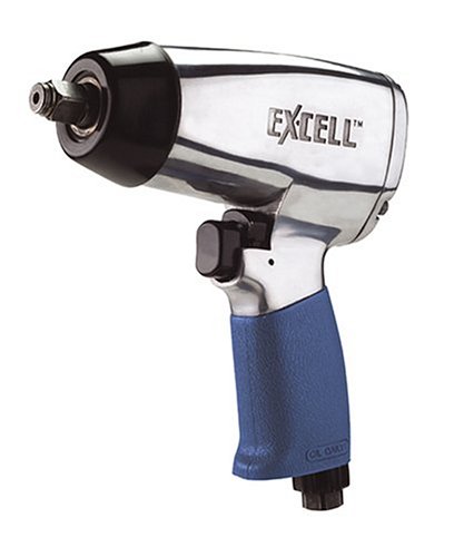 Ex-Cell ET501 1/2-Inch Pnuematic Impact Wrench with 230 Foot-Pounds of Torque