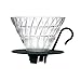 Hario VDGN-02B V60 Glass Coffee Dripper, Black 2014 Edition