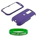 Purple Rubberized Hard Case for HTC myTouch 3G Magic Phone, T-Mobile