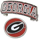 Collegiate Slider Ball Marker Cap/Belt Clip - Georgia