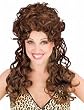 "Trailer Park Trophy Wife" Brunette Halloween Wig Accessory #190554DB