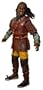 Star Trek Enterprise Klaang Klingon Warrior Figure