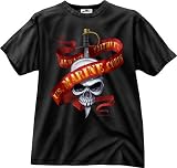 ファッション雑貨『Marine Skull & Sword』Tシャツ【ROTHCO】 Mサイズ の評価・レビュー