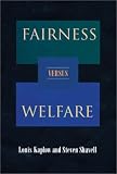 Fairness versus Welfare