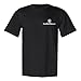 Smith & Wesson Men's Distressed Emblem Logo Tee, Black - XX-Large