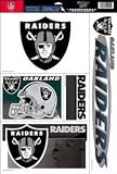 Set of (5) Team Window Clings: Oakland Raiders