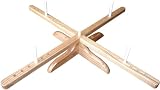 Amish-Design aus Holz Yarn Swift