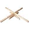 Amish-Design Wooden Yarn Swift-
