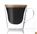 Luigi Bormioli Duo 4-Ounce Espresso Glasses, Set of 4