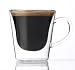 Luigi Bormioli Duo 4-Ounce Espresso Glasses, Set of 4