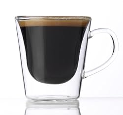 Luigi Bormioli Duo 4-Ounce Espresso Glasses, Set of 4