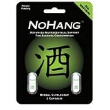 NoHang Advanced Nutraceutical Support, for Alcohol Consumption, 2-Count Capsules