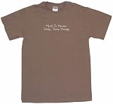 Meat Is Murder Tasty Tasty Murder Men's Tee Shirt 3XL-Brown