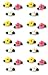  : Flower Cakes, Cupcakes, Cookies - Leaf Flower Charm Mini Shaped Edible Hard Sugar Decorations (24 pcs)
