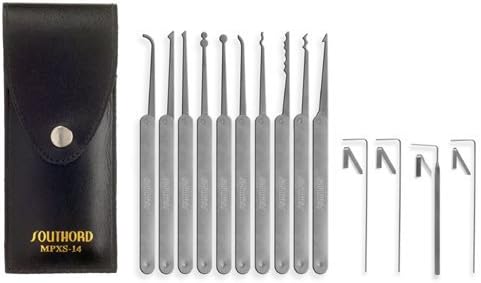 Southord MPXS-14 Southord 14 Piece Lock Pick Set