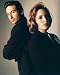 Fox Mulder & Dana Scully, X-Files Fine Art Poster Card, 8x10
