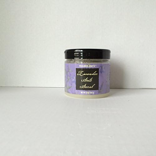 Trader Joe's Lavender Salt Scrub and Zee Triple Extra Virgin 100% Organic Moroccan Argan Oil. A Luxurious Christmas, Xmas, Hanukkah, or Any Day Gift Bundle (2 Items)