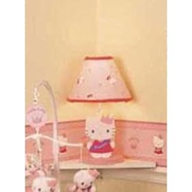 Hello Kitty Princess Lamp with Shade